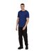 Mens Reflective Moisture Wicking T-shirt New Royal Regatta Professional-2