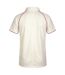 Unisex Adult Nicolls Polo Shirt Ivory Red Gray-Nicolls-2