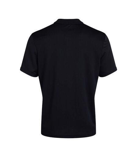 Mens Club Dry Polo Shirt Black Canterbury