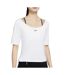 T-shirt blanc femme nike tech pack-1