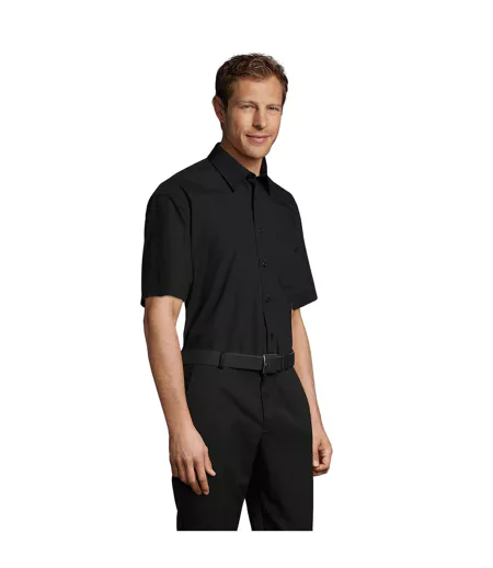 Chemise Bristol Homme Noir SOLS