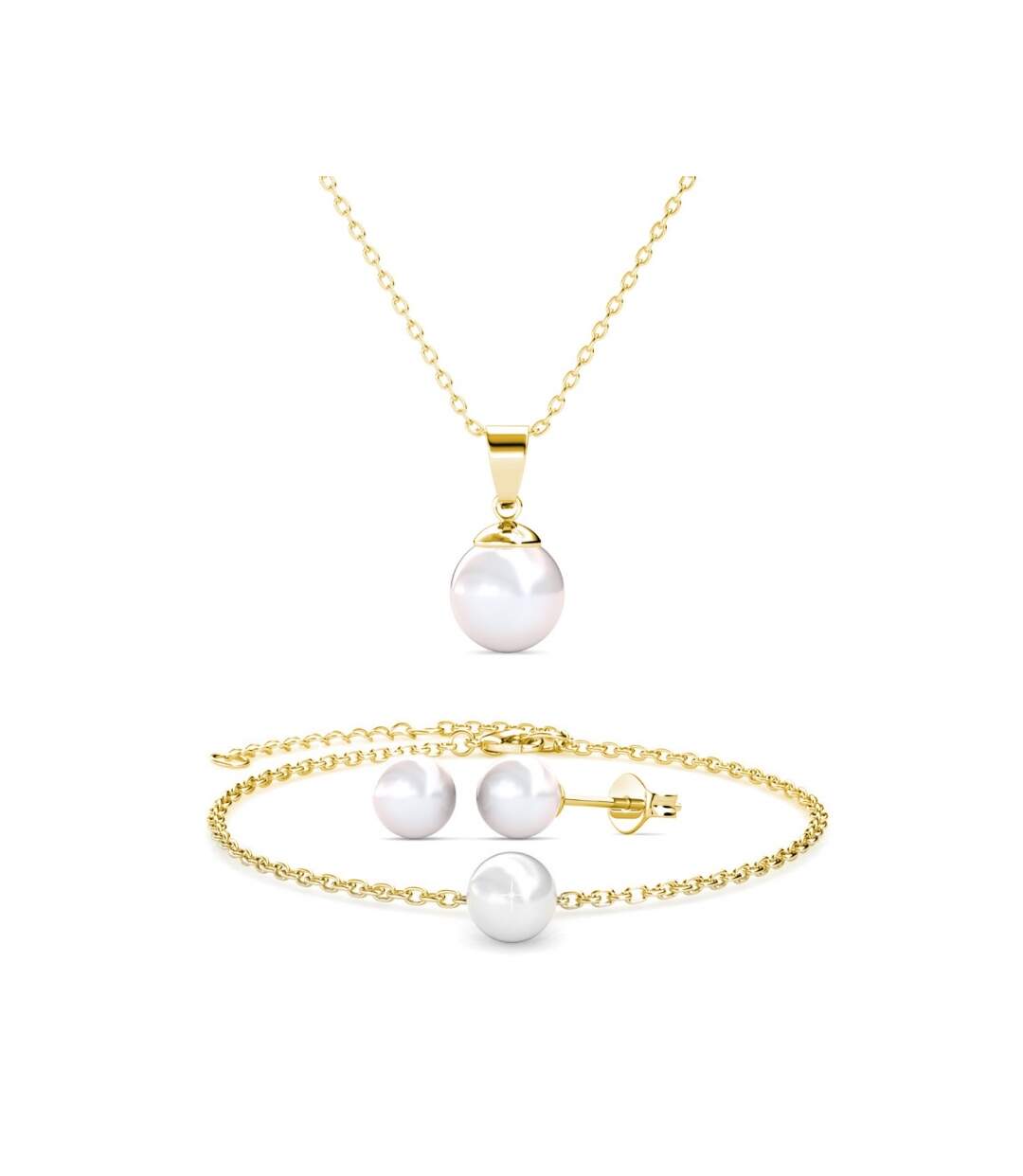 Parures Trio Mother of pearl, Perle d'Autriche-1