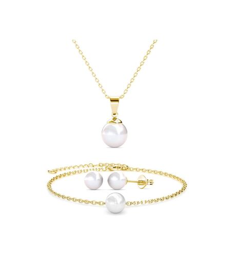 Parures Trio Mother of pearl, Perle d'Autriche