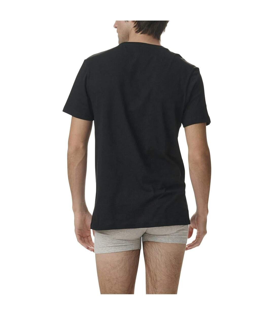 Lot De 3  T-shirts Homme Noir Adidas-3