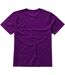 Elevate Mens Nanaimo Short Sleeve T-Shirt (Plum)