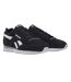 Mens Royal Glide Ripple Suede Trainers Black White Reebok-3