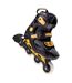 Patins À Roulettes Alignées Actionel Enfant 24 Fr Noir Gris Jaune Coolslide-1