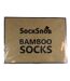 SOCK SNOB 4 Pk Unisex Bamboo Super Soft Suit Socks
