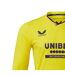 Mens Rangers Fc Long-sleeved Goalkeeper Jersey Yellow Castore-3
