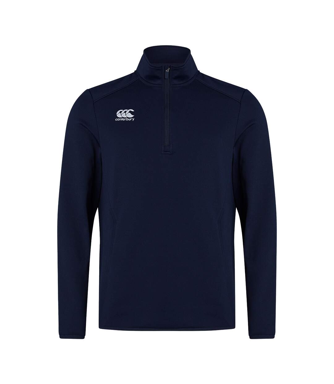 Mens Club Quarter Zip Training Midlayer Navy Canterbury-2