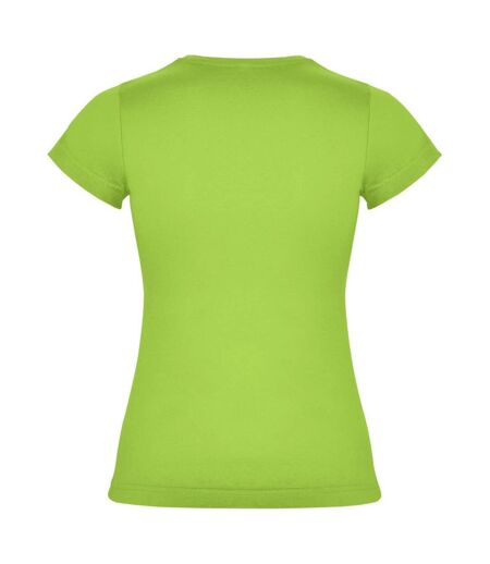 Roly - T-shirt JAMAICA - Femme (Vert kaki vif) - UTPF4312
