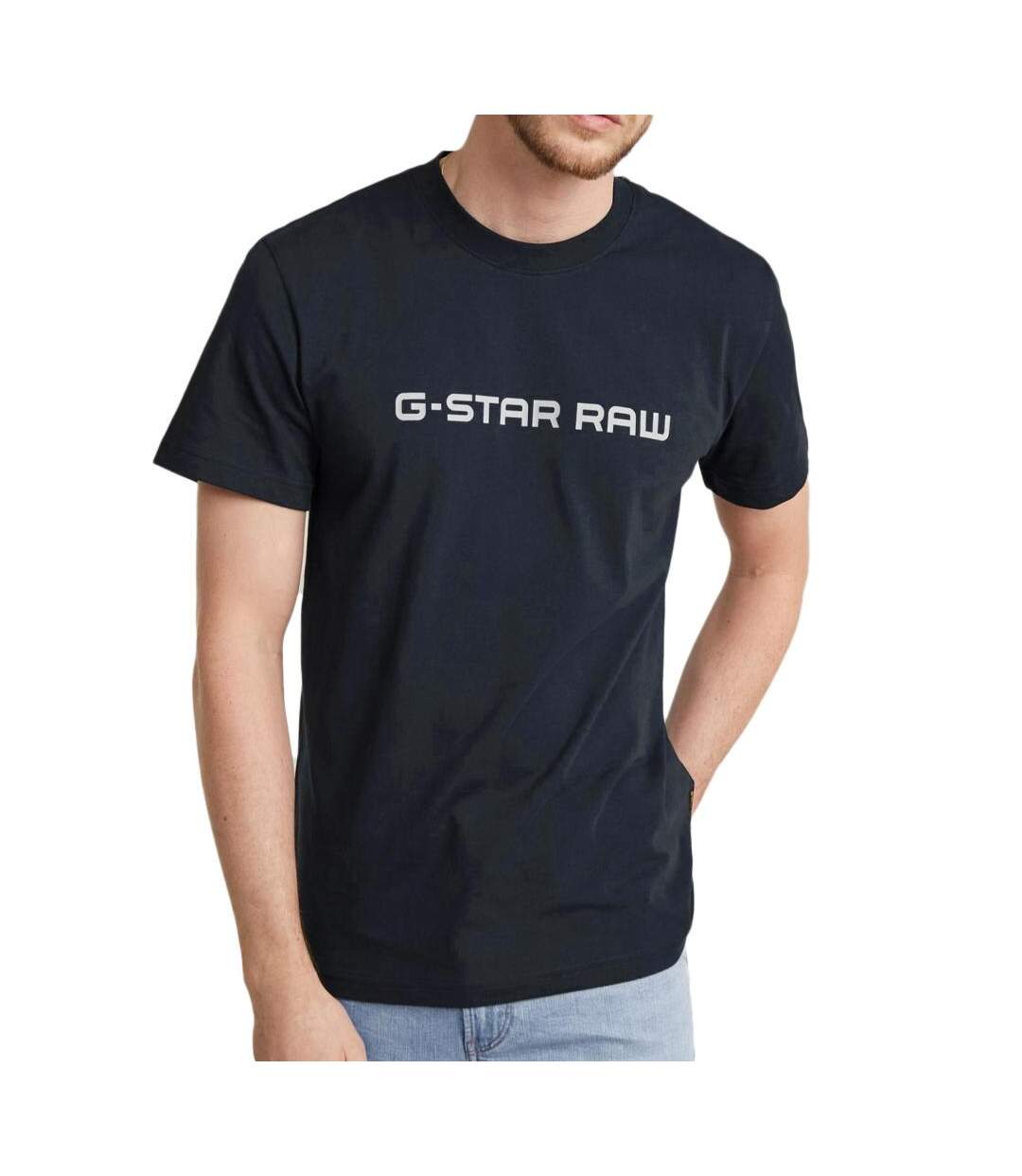 T-shirt Marine Homme G-Star Raw GD25950 - L