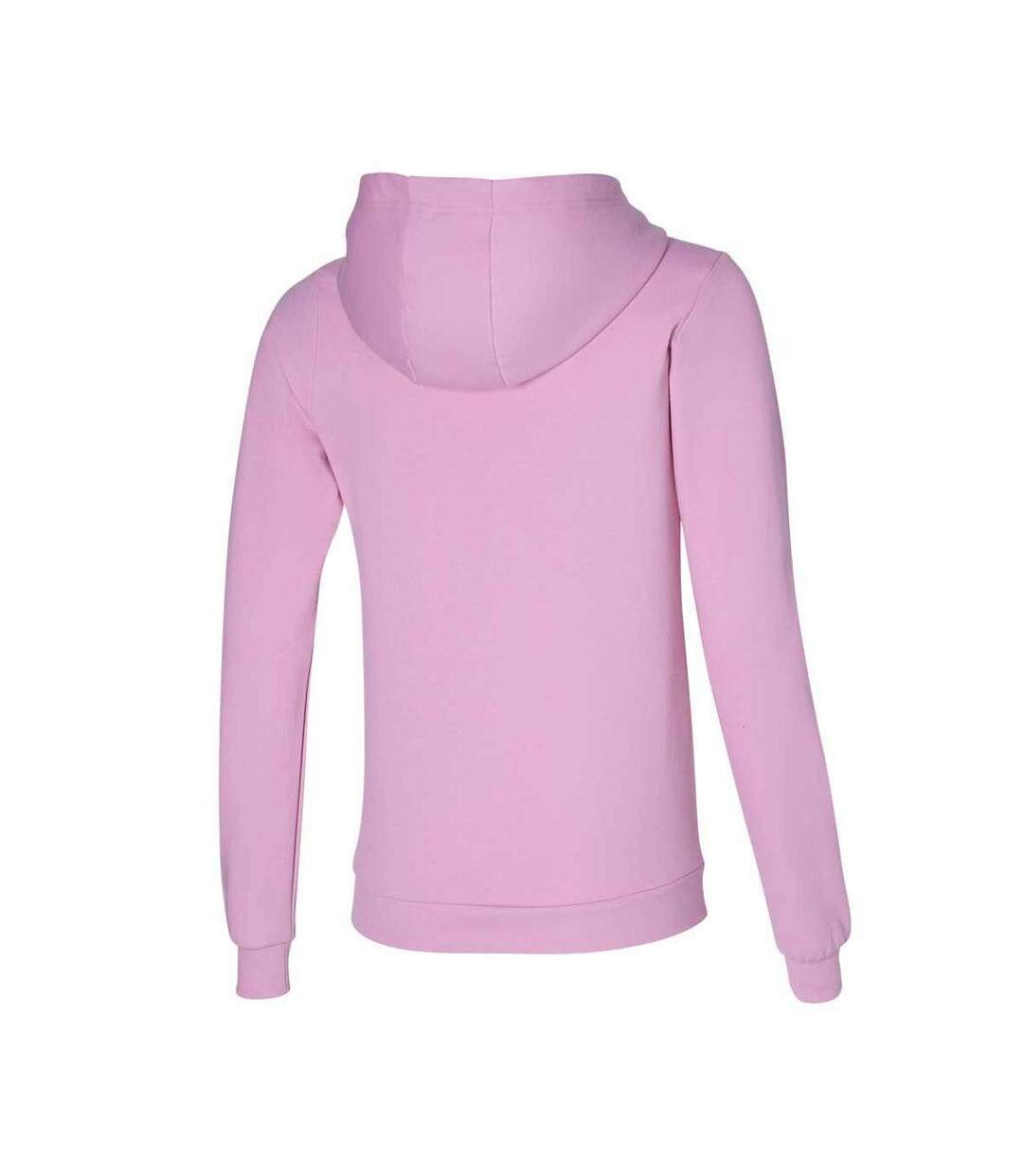 Sweat à Capuche Mauve Femme Mizuno Athletic Hoody - S