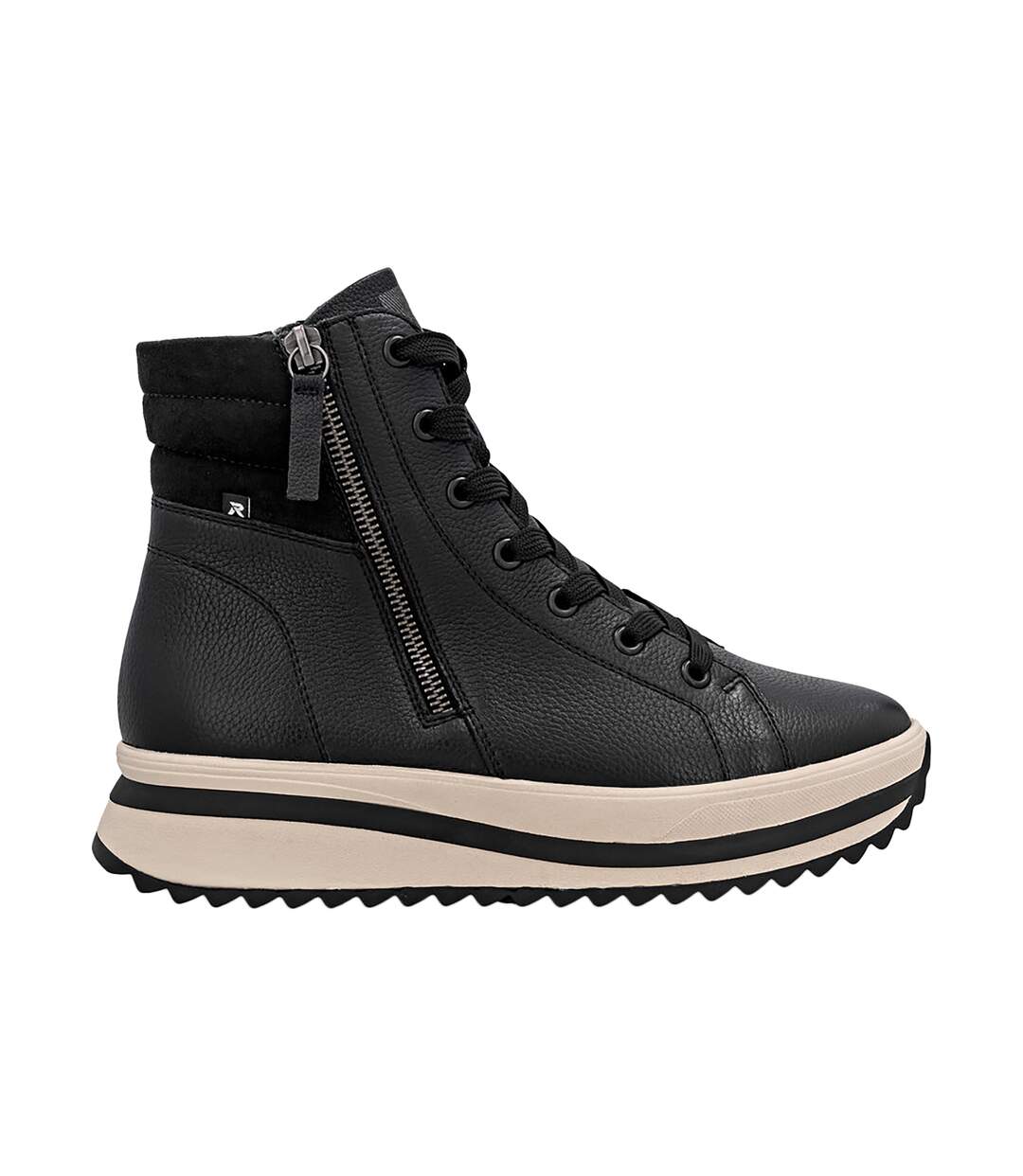 Basket Montante Cuir Rieker Castor-2