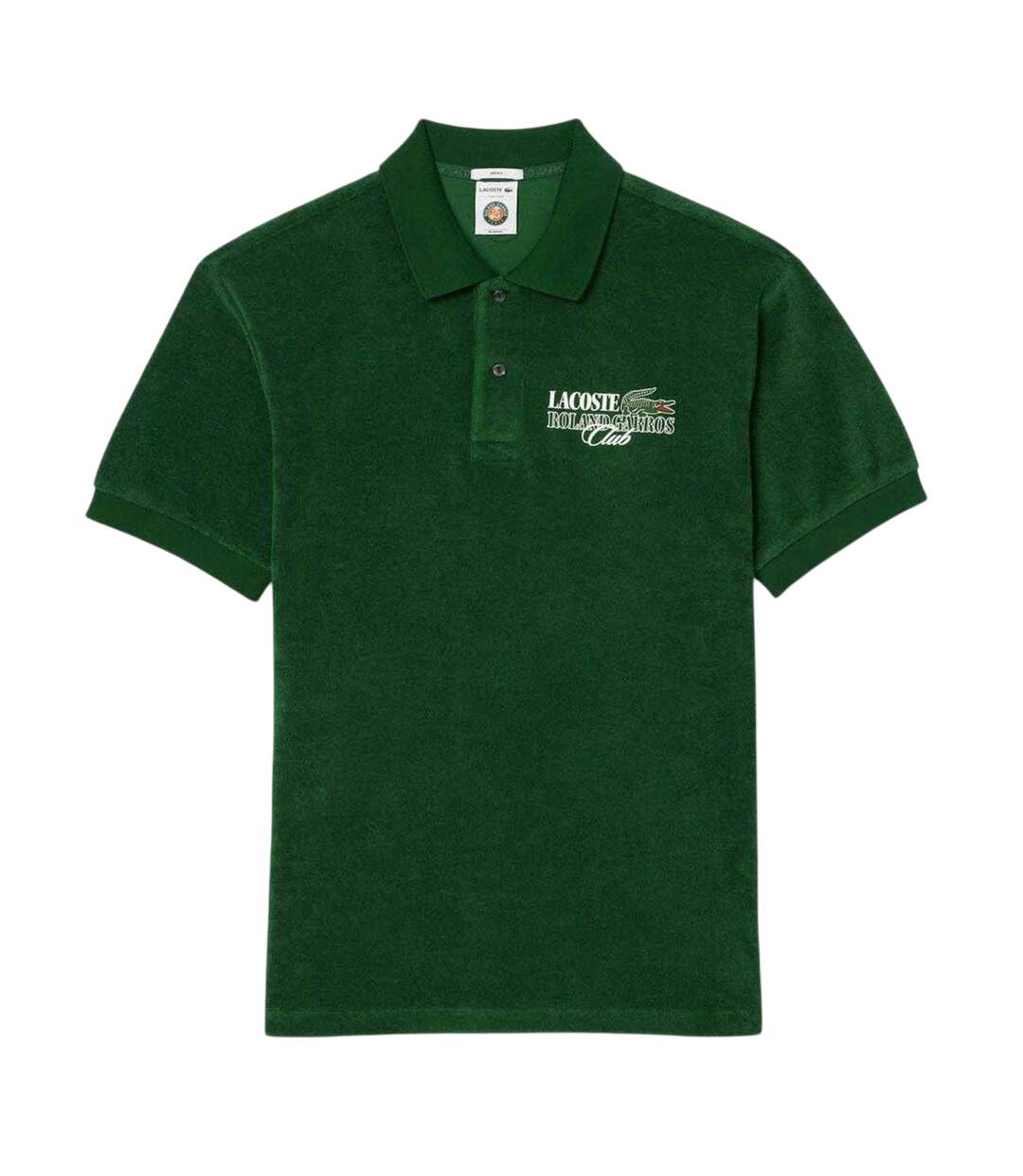 Polo Motif/style Rolandgarros Homme Vert Lacoste-1