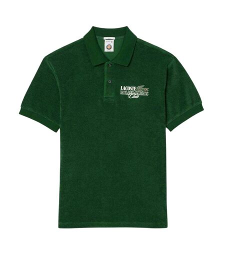 Polo Motif/style Rolandgarros Homme Vert Lacoste