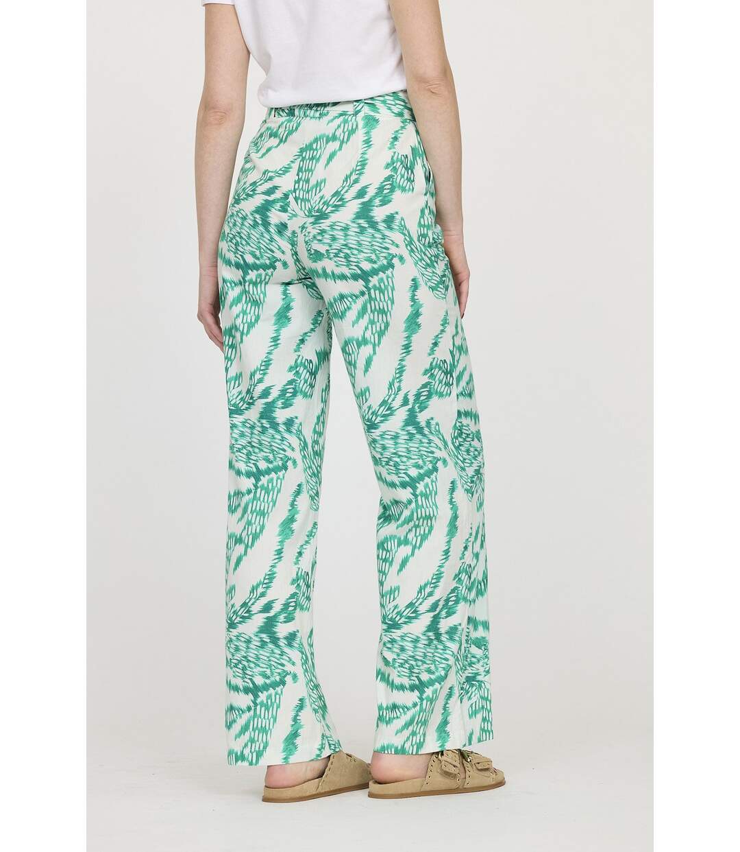 Pantalon GAYA Vert profond-3