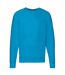 Fruit of the Loom Unisex Adult Lightweight Raglan Sweatshirt (Azure Blue) - UTRW9734