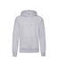 Sweat À Capuche Adulte Gris Chiné Fruit Of The Loom-1