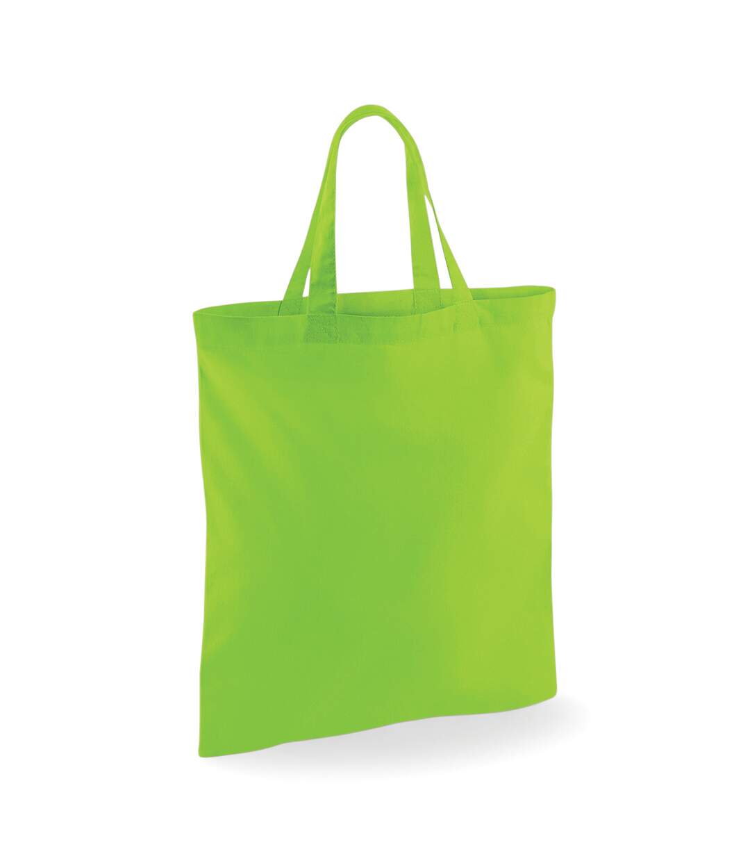 Sac de courses taille unique vert citron Westford Mill-1