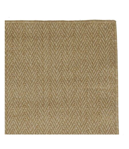 Tapis extérieur en polypropylène beige 150 x 200 cm