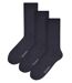 3 Pack Mens Plain 100% Bamboo Socks