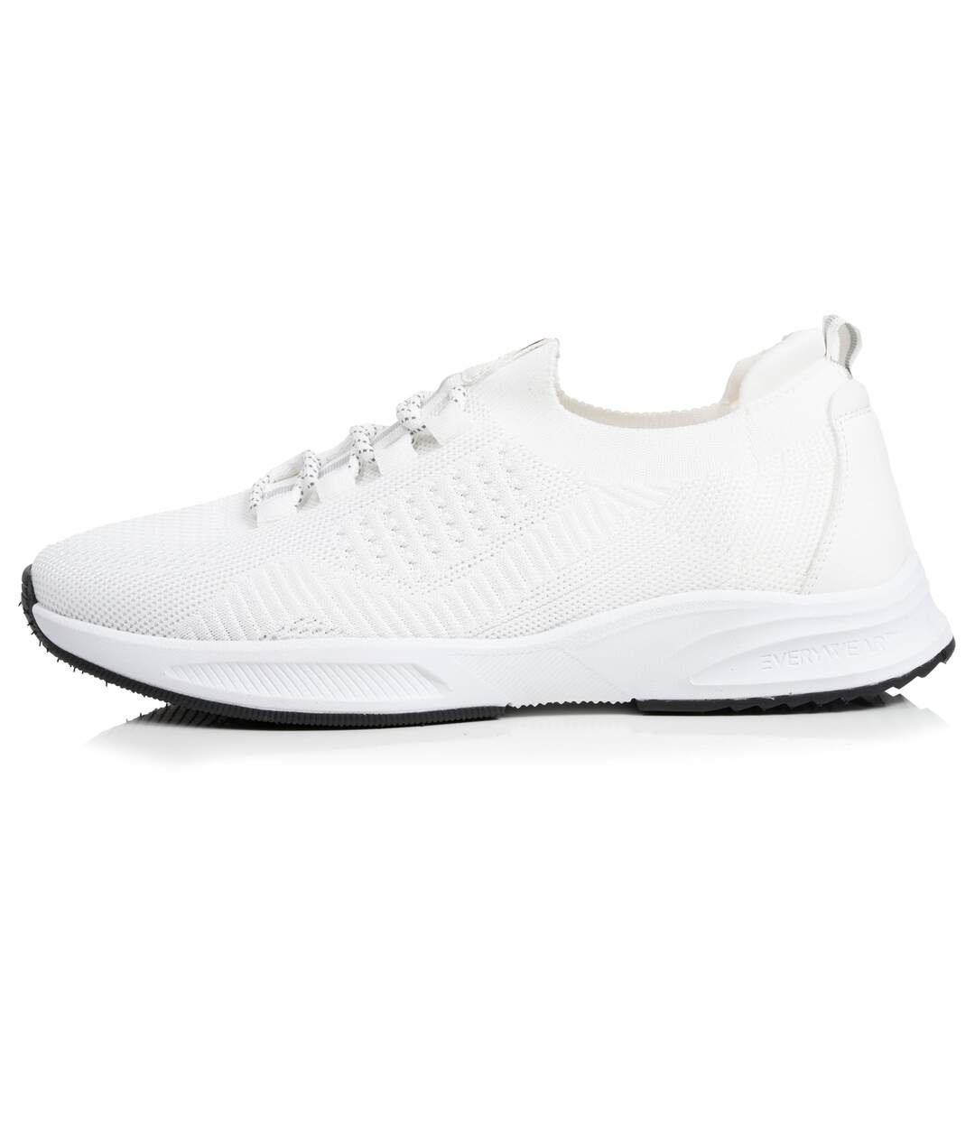 Isotoner Baskets homme slip on avec lacets, semelle mémoire de forme-4
