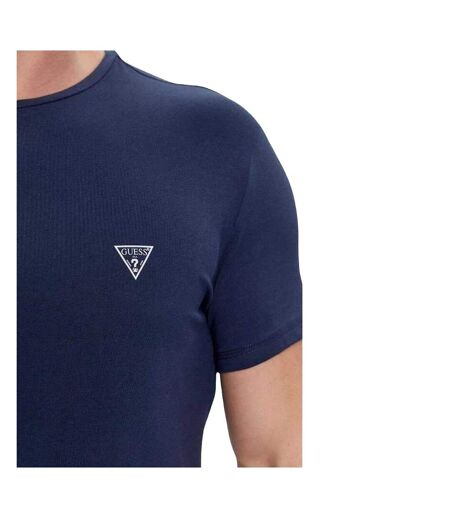T-shirts Motif/style Logo Homme Bleu Marine Guess