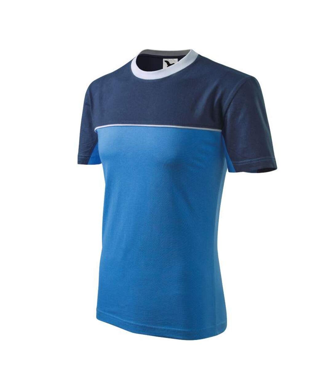 Mens Colormix Plain T-shirt Blue Navy Blue Malfini-3