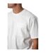 Mens Embroidered Pocket T-shirt Snow White Established-4