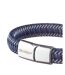 Bracelet noir/bleu  geographical norway rigide - taille unique-2