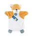 Doudou polyester 2 en 1 collection LES MARIONNETTES Renard-1