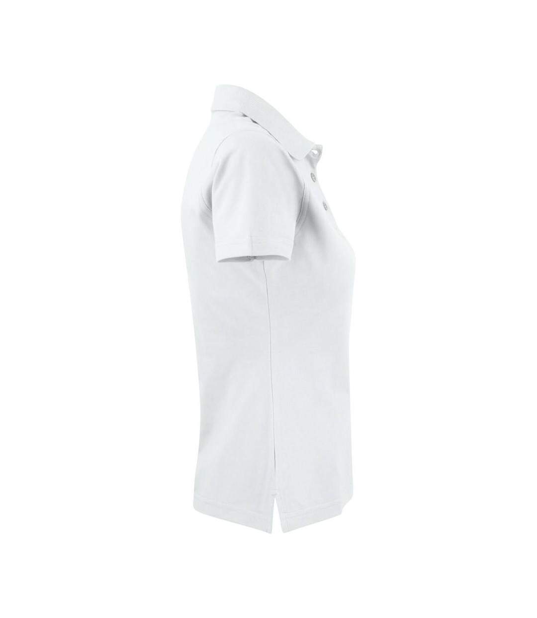 Polo Surf Femme Blanc Printer-4