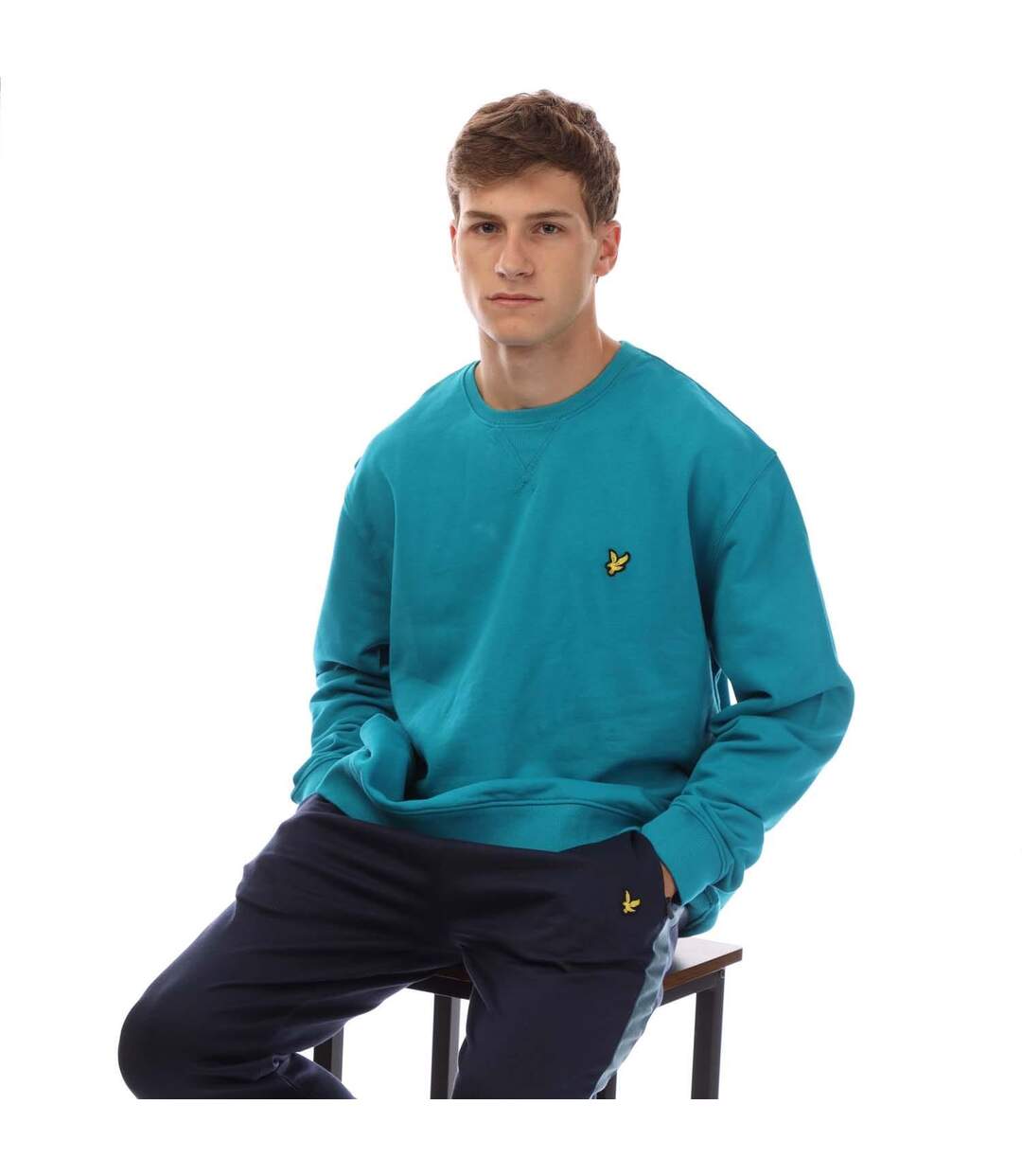 Sweat Homme Bleu Lyle & Scott-4