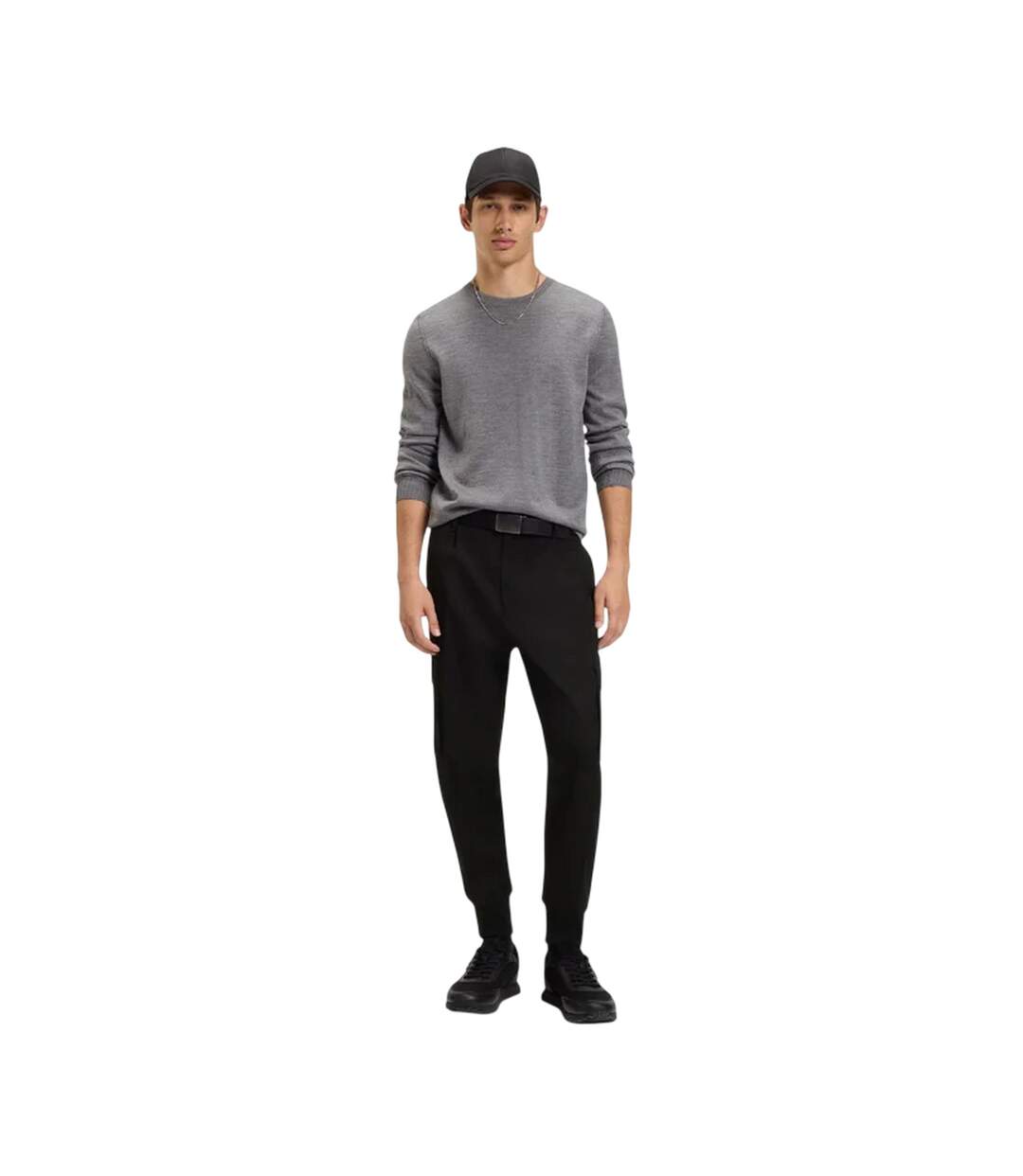 Pantalon À Poches Glavin241 Homme Noir Hugo-1