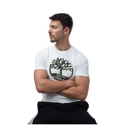 T-shirt Homme Blanc Timberland