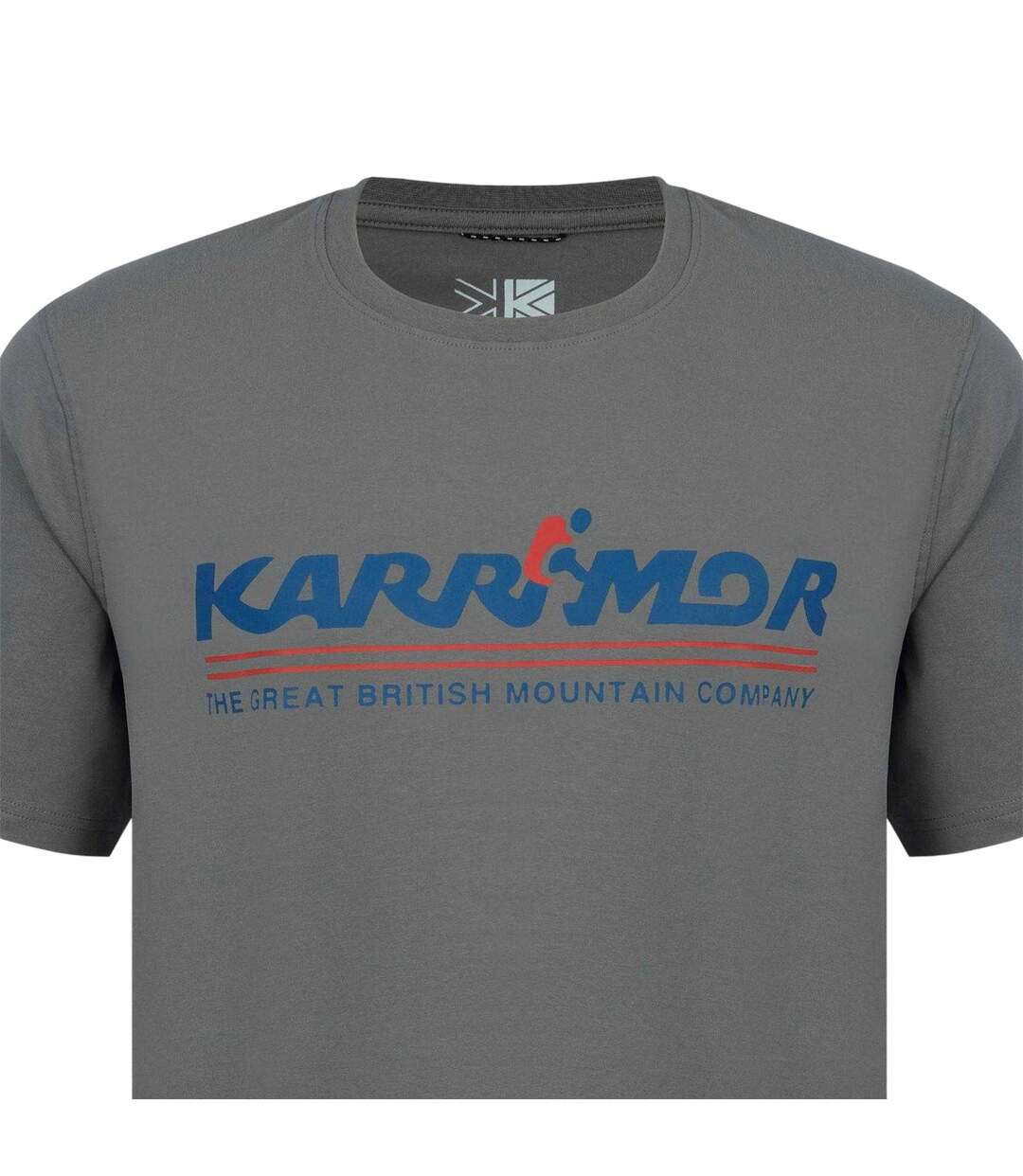 T-shirt Manches Courtes Motif/style Graphique Homme Anthracite Karrimor-3