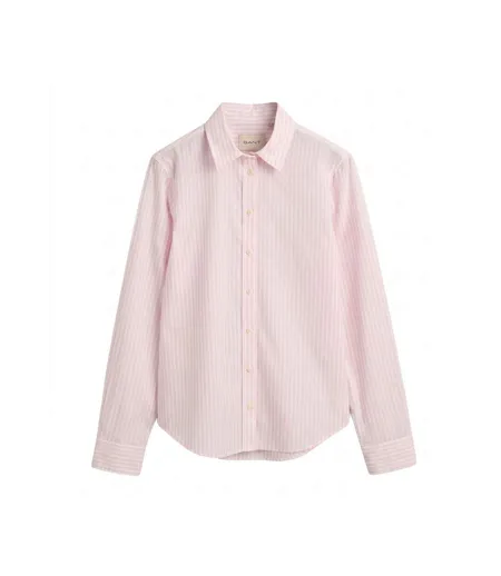 Womens/ladies Summer Button-down Shirt Light Pink Gant