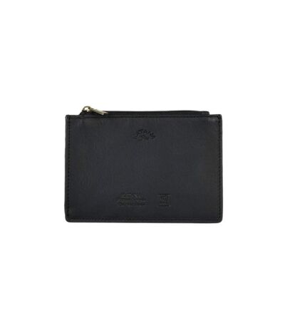 Katana - Porte-cartes compact en cuir - noir - 8758