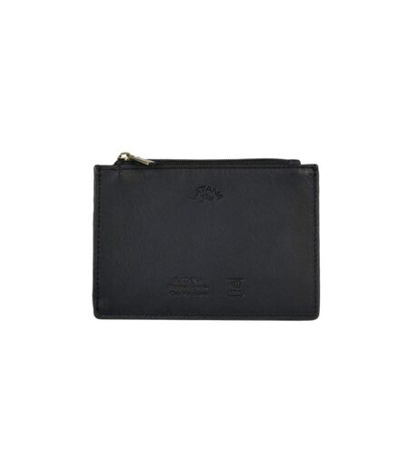 Katana - Porte-cartes compact en cuir - noir - 8758