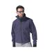 Result Mens Softshell Premium 3 Layer Performance Jacket (Waterproof, Windproof & Breathable) (Navy Blue) - UTBC2046