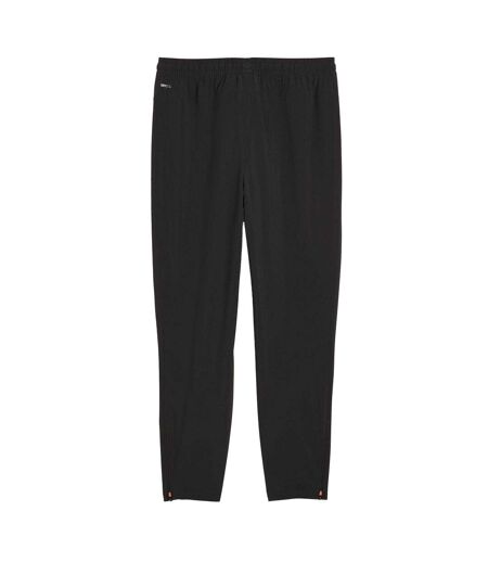 Mens Flex Woven Joggers Black Grey Puma