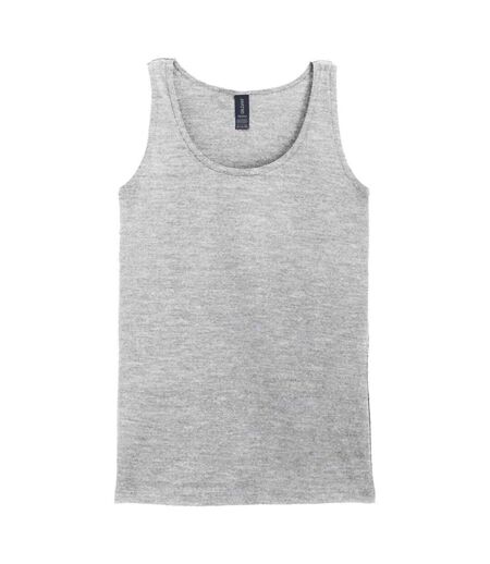 Débardeur Softstyle Femme Gris Chiné Gildan