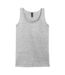 Débardeur Softstyle Femme Gris Chiné Gildan-2