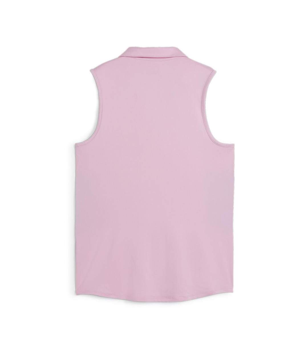 Polo golf rose femme puma cloudspun piped-2