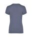 T-shirt fox femme bleu denim Roly