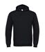 B&c Unisexe Adultes Sweatshirt À Capuche/haut De Forme Noir B And C-2