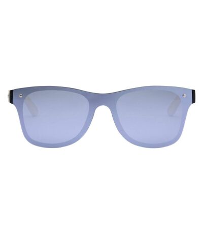 Unisex Adult Tan Bamboo Sunglasses One Size Silver Floso