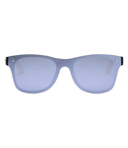Unisex Adult Tan Bamboo Sunglasses One Size Silver Floso