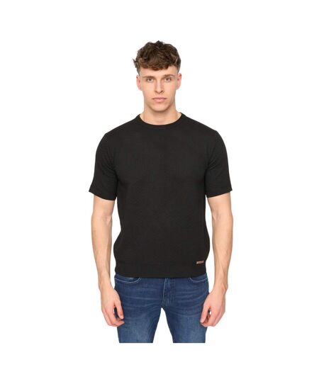 Mens Mataso Knitted T-shirt Black Duck And Cover
